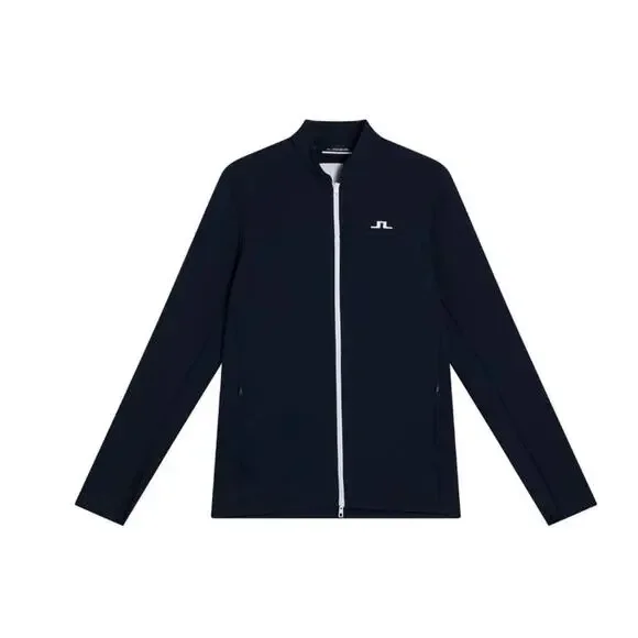 J. Lindeberg Jeff Hybrid Jacket, Men's, Navy/White, Medium, 225$ NWT